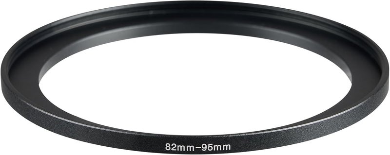 JOYTOLIN 82-95mm Metal Step-Up/Down Ring Adapter Compatible with Mirrorless Cameras DSLR Lens, UV CPL ND Filter Thread Converter, Black - Image 2